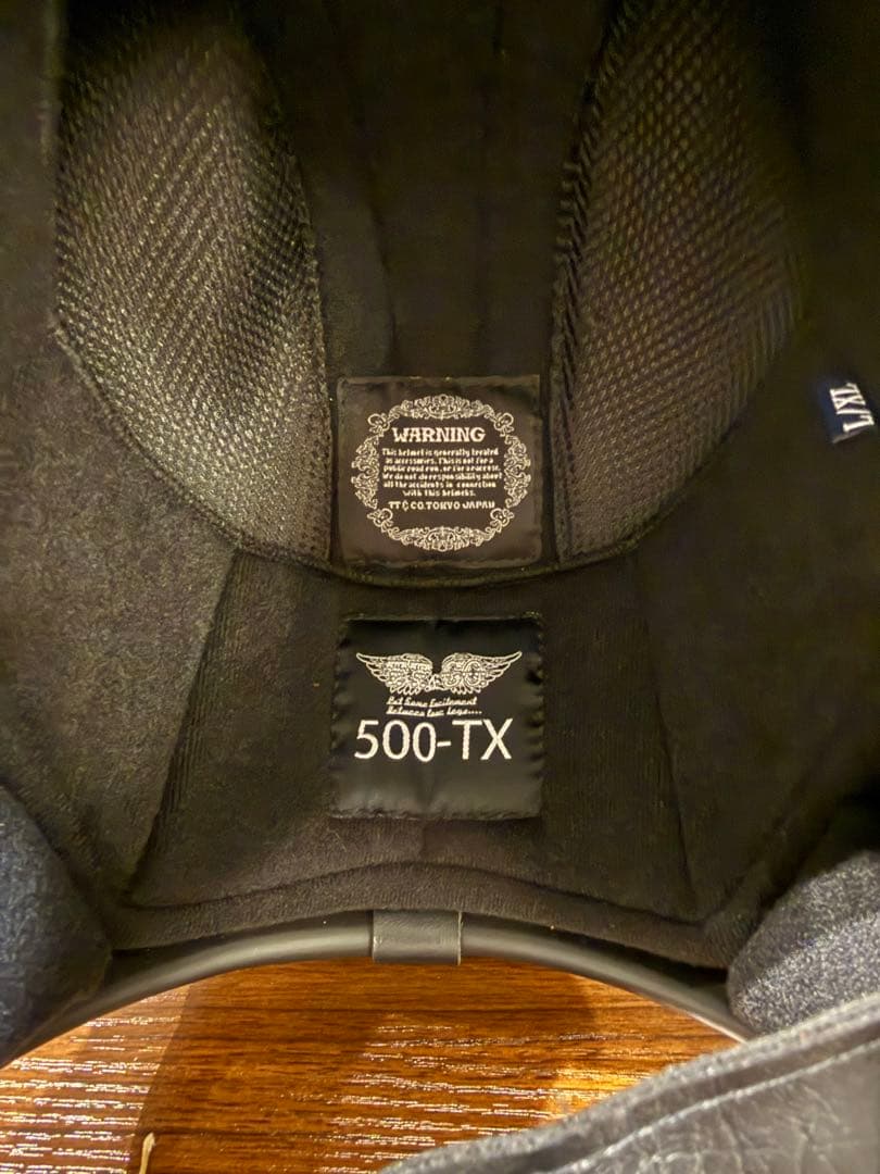 TT &CO. 500-TX ジェットヘルメット マットブラック