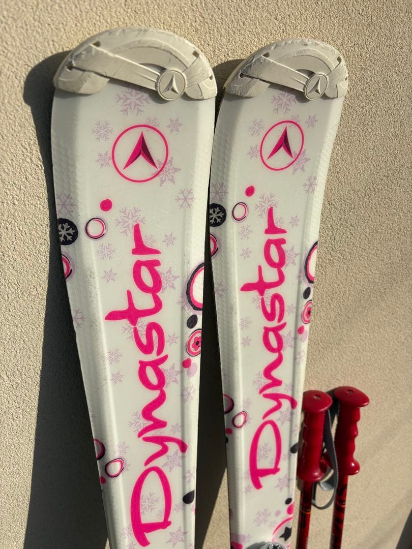 ディナスター/DYNASTAR STARLETT ジュニアスキー2点セット