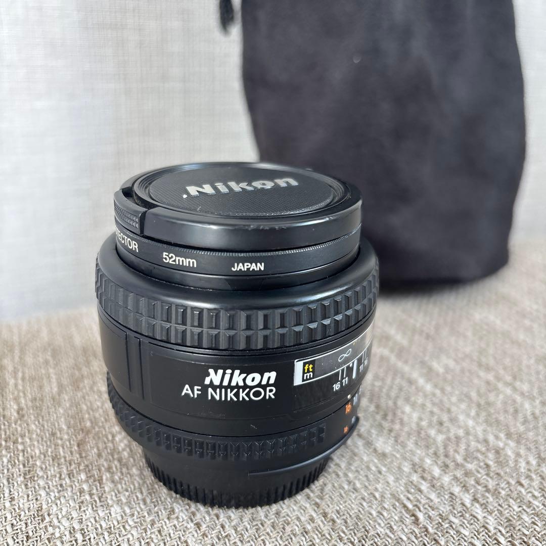 単焦点レンズ　Nikon 50mm f1.4