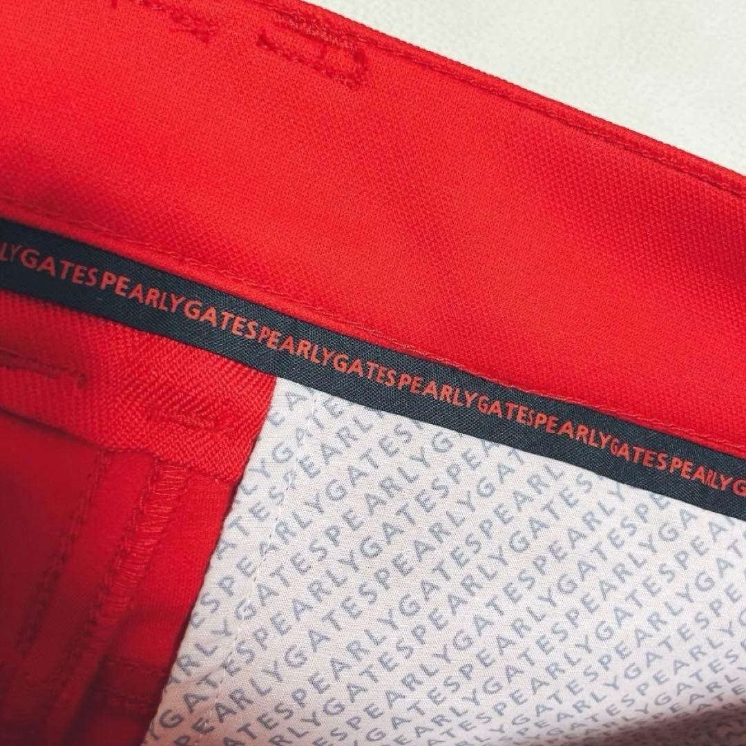 2024 PEARLY GATES パーリーゲイツ♡赤 パンツ ゴルフウエア