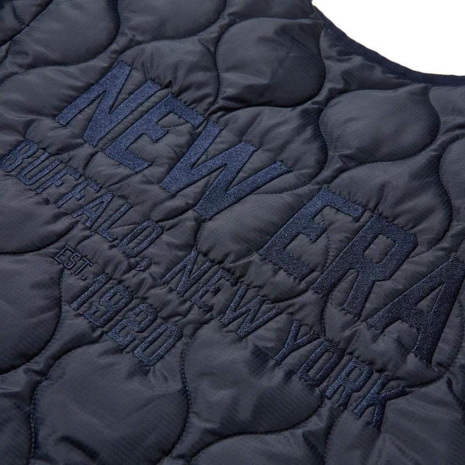 NEWERA GOLF キルティング　ジャケット ネイビー　Mサイズ