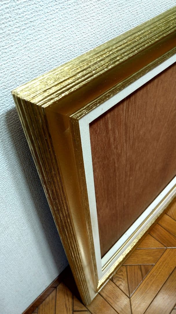 F15油彩額　ゴールド額縁