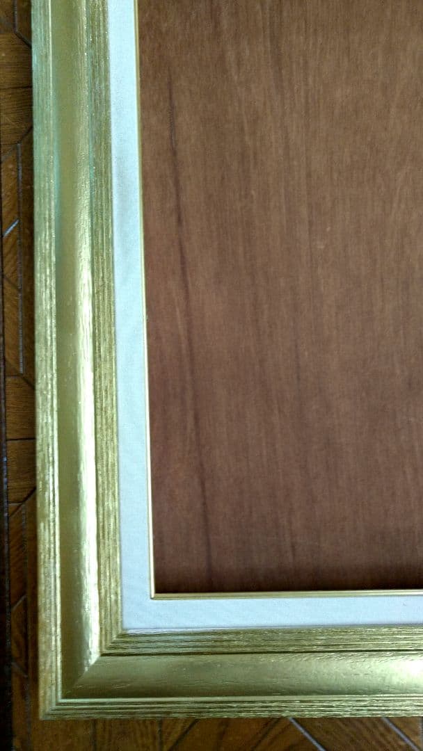 F15油彩額　ゴールド額縁