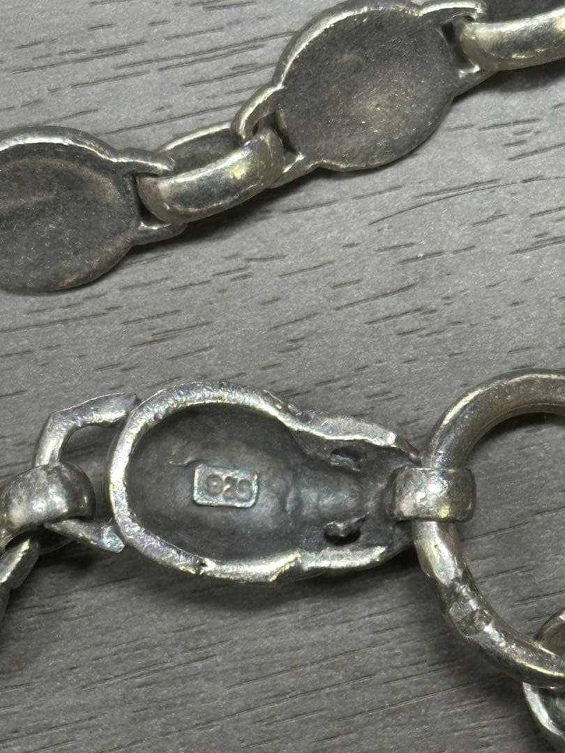 シルバー925 ウォレットチェーンアメカジ