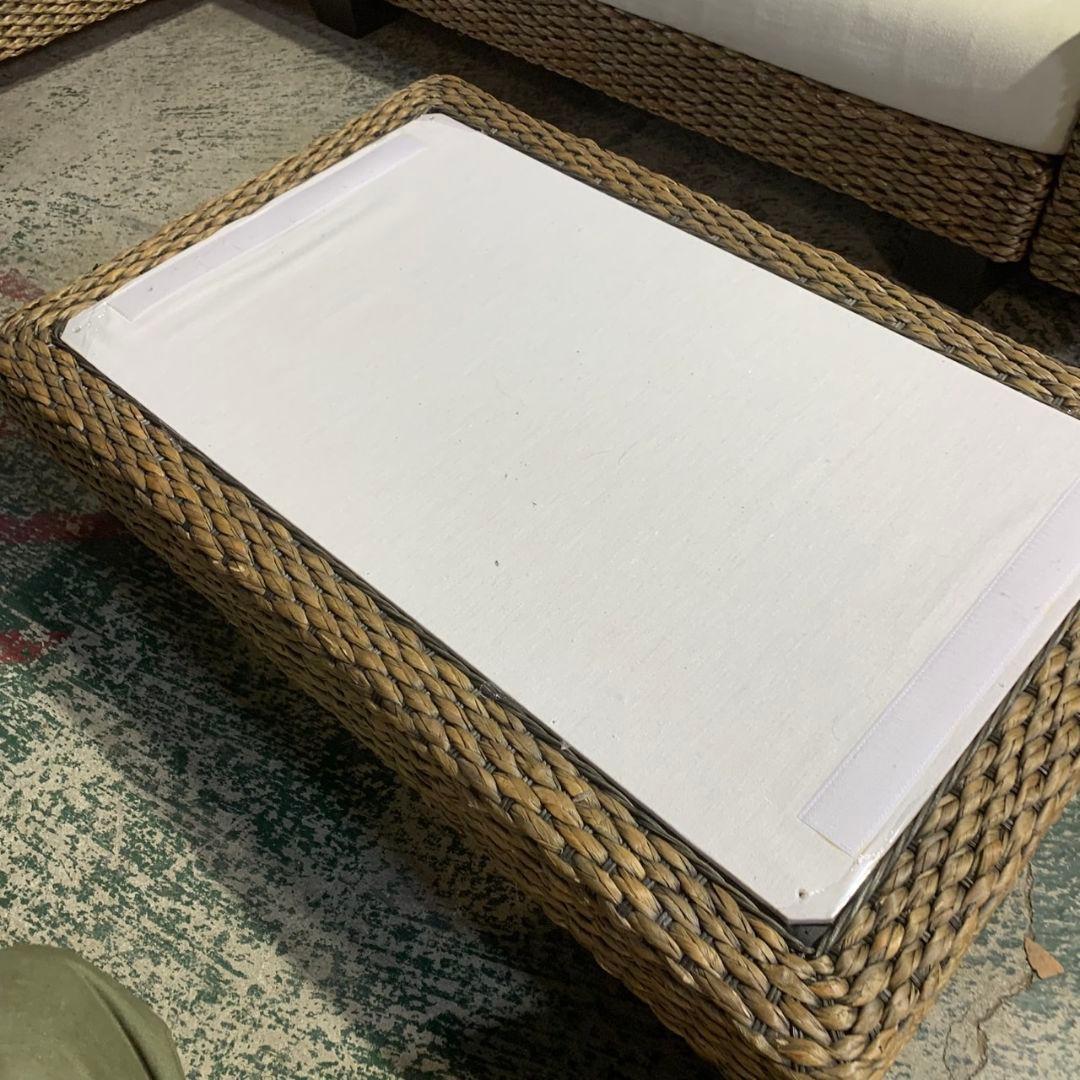 きょうこ 直接引取 H619\" アジアンソファ L型 ファブリック