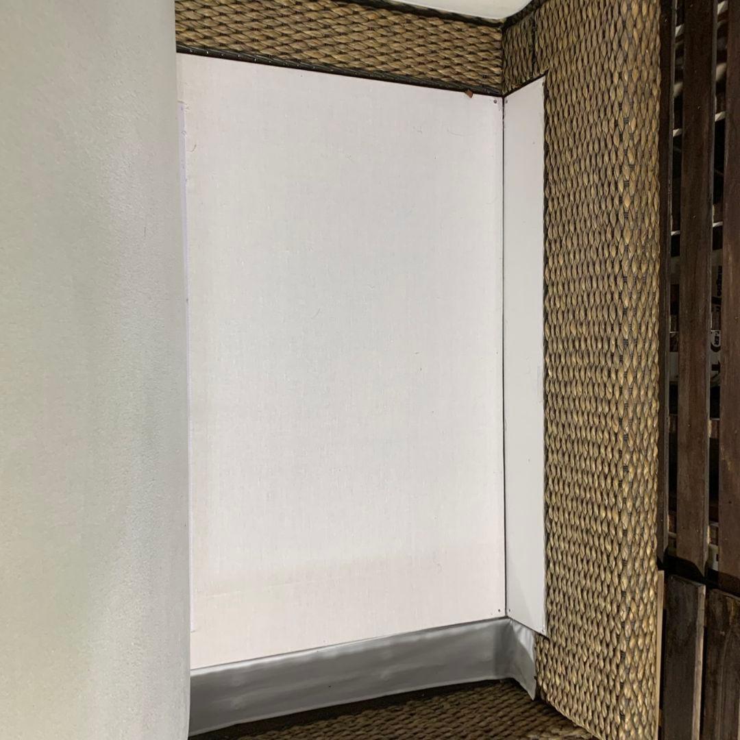 きょうこ 直接引取 H619\" アジアンソファ L型 ファブリック