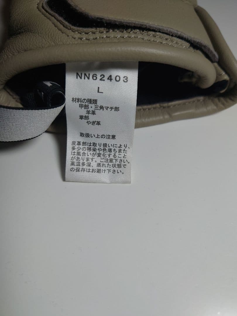 THE NORTH FACE ノースフェイス レイバッグトリガー　グローブ