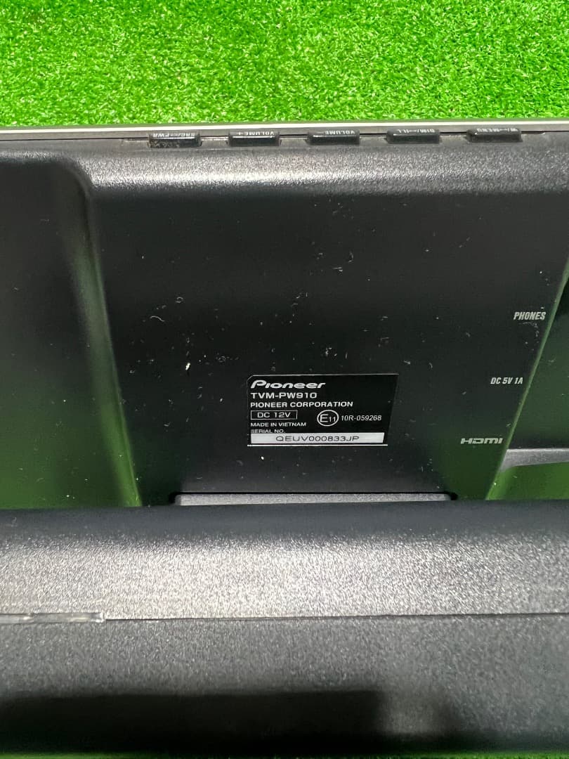 送料込み パイオニア カロッツェリアカーナビモニター TVM-PW910