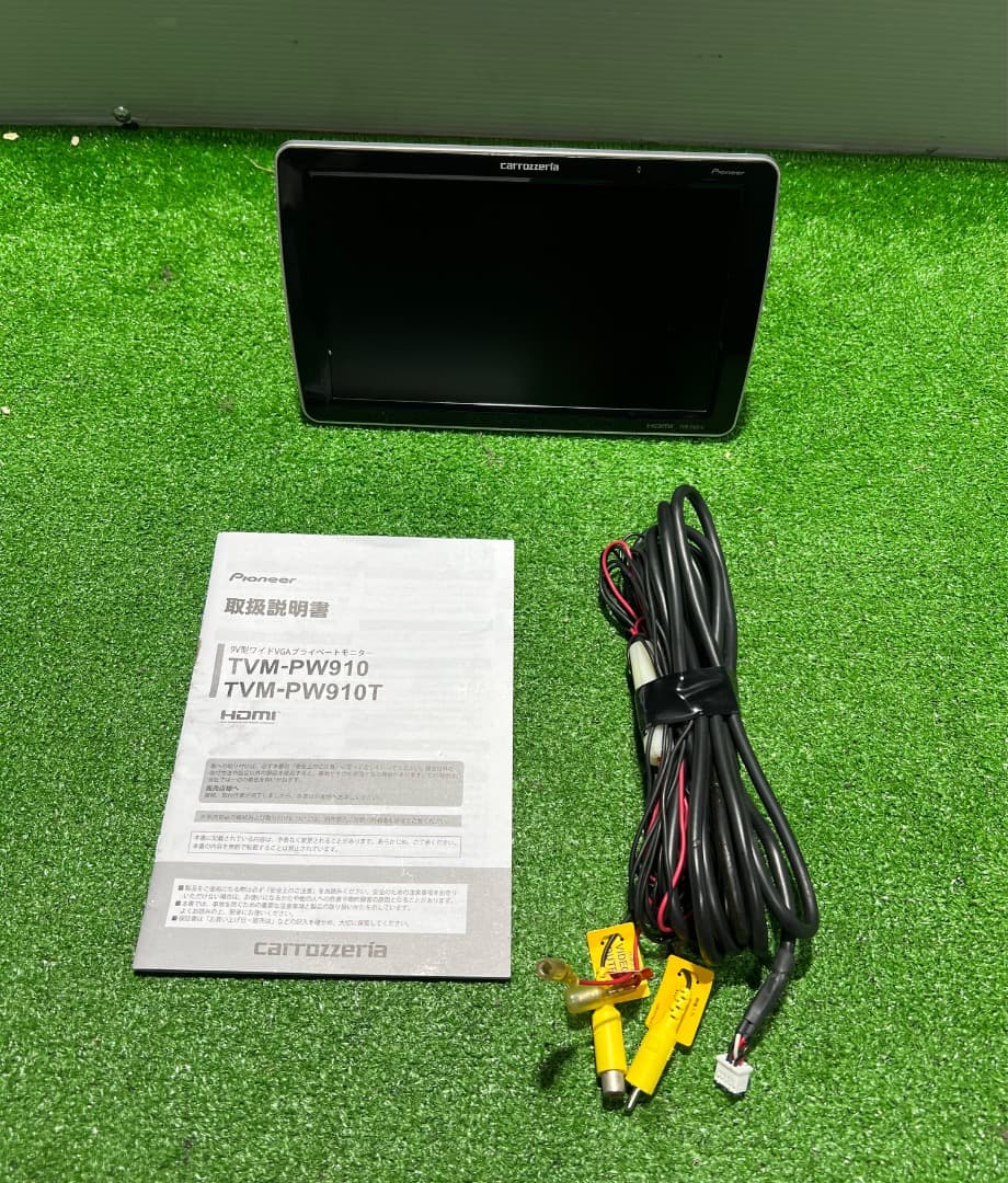送料込み パイオニア カロッツェリアカーナビモニター TVM-PW910