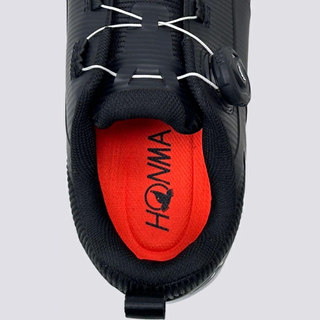 ゴルフシューズ ホンマ 本間ゴルフ SR12403 4E BLK 26㎝