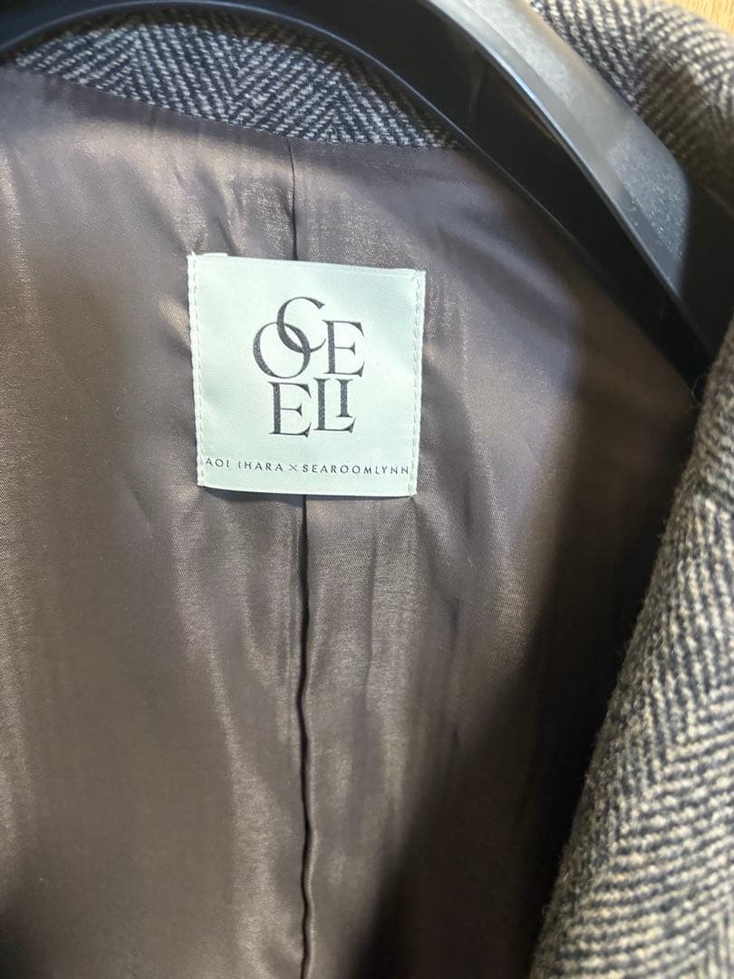 専用　コエリー　シールームリン　伊原葵グレー テーラードジャケット