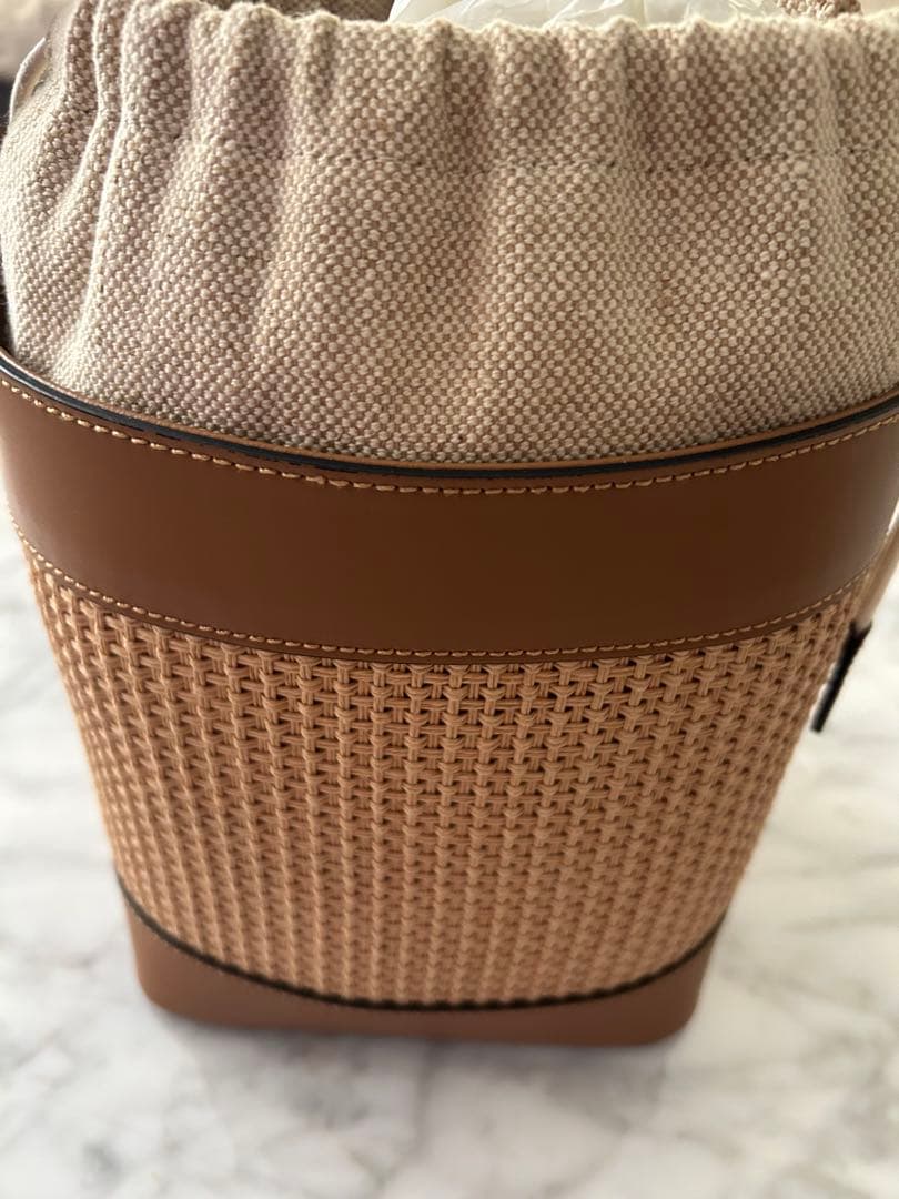 【新品未使用】Pelletteria Veneta かごバッグ ベージュ