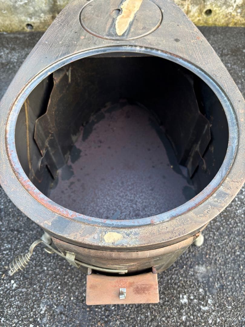 薪ストーブ 玉子型 未使用