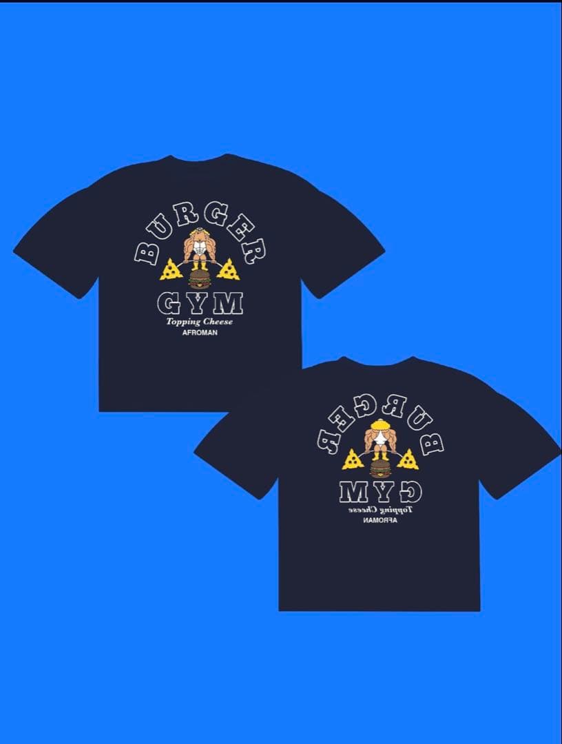 【新品未使用】Jackpotmarketバーガージム Tシャツ