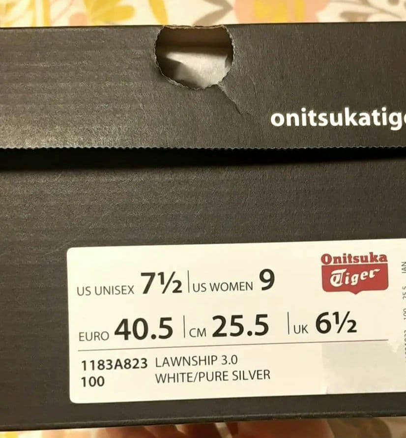 ★未使用★オニツカタイガー　LAWNSHIP 3.0 25.5cm ローンシップ