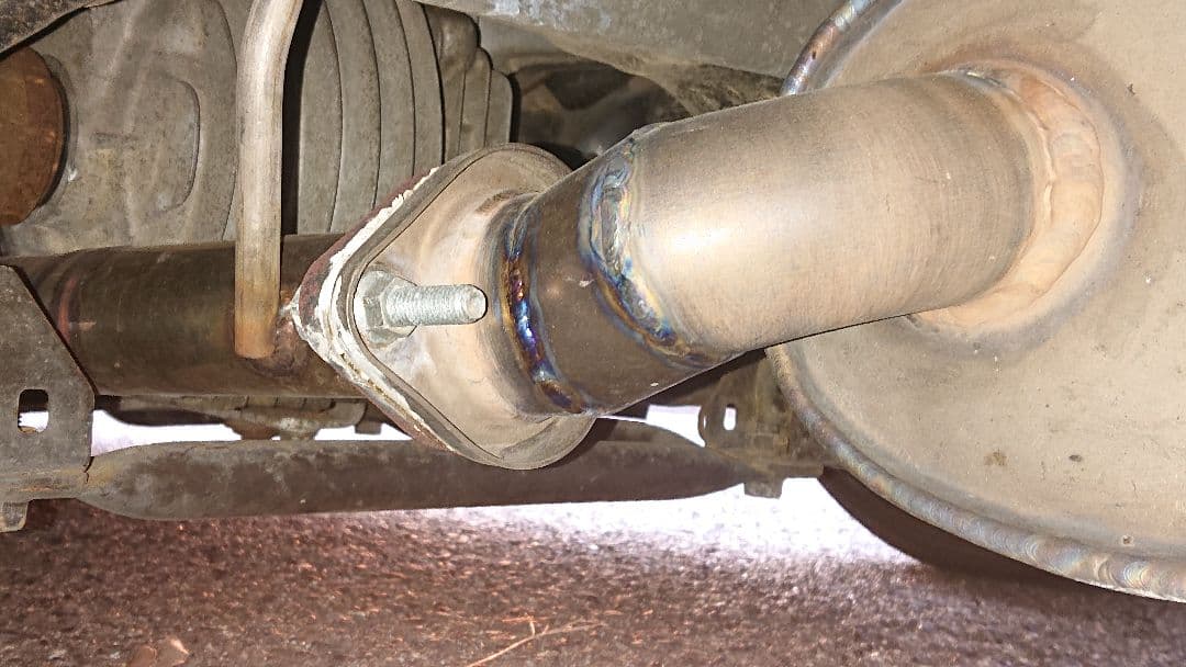 ス*イ様 NB ワンオフチタンマフラー中間ストレートパイプ NB前期 ロードスタ