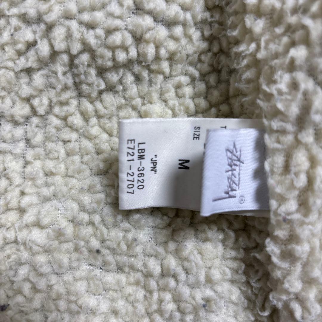 ステューシー×LEE ストーミーライダー　デニムボアジャケット　Mサイズ