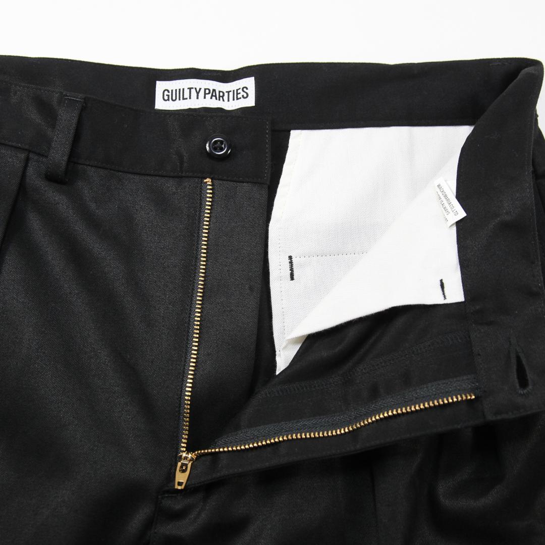 美品 WACKO MARIA 25SS ダブルプリーテッド チノ ショーツ M