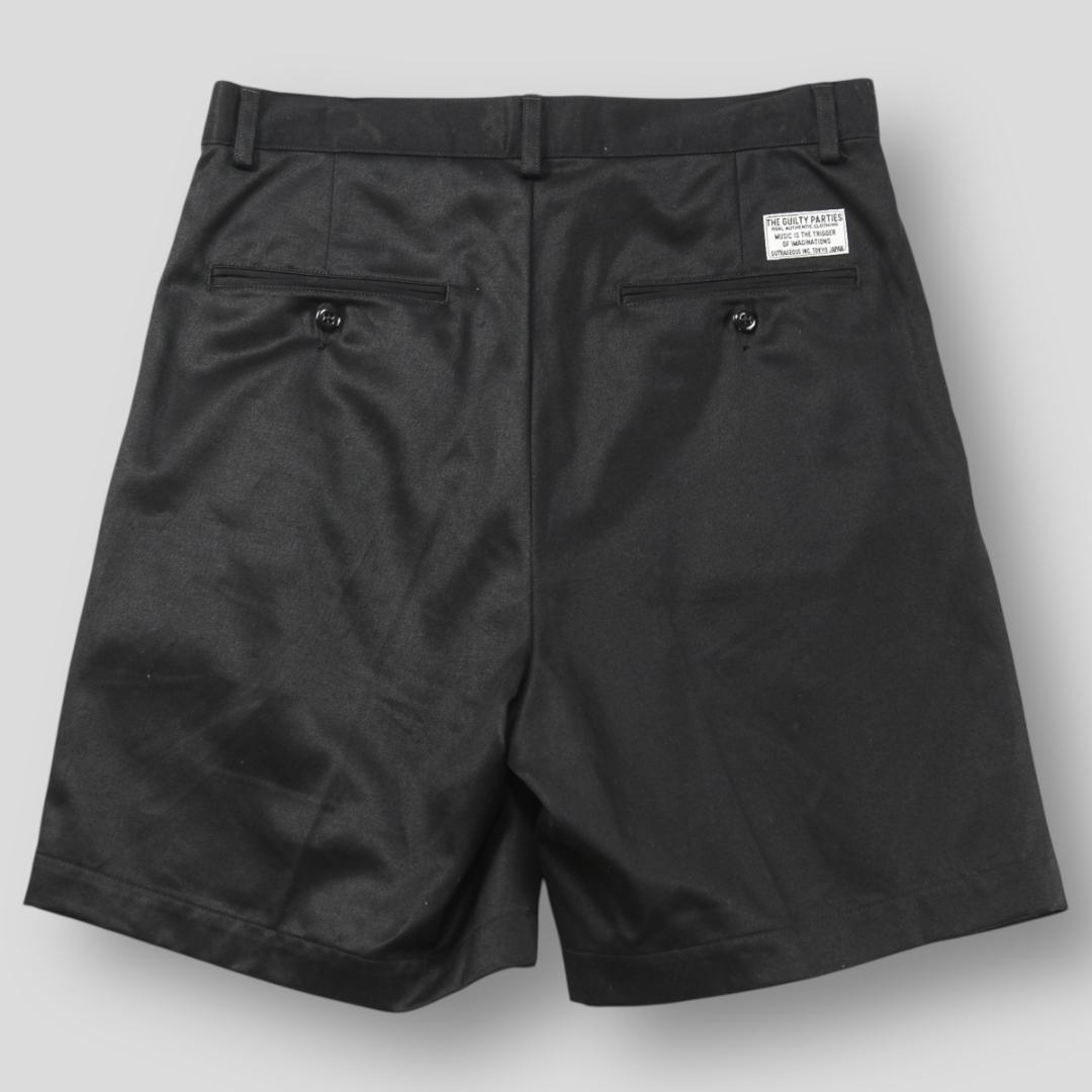美品 WACKO MARIA 25SS ダブルプリーテッド チノ ショーツ M