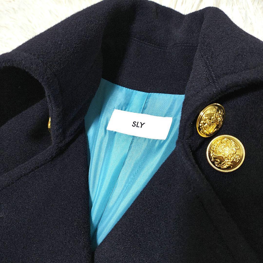 【新品】SLY ロングコート ベビドンコート 安室奈美恵 カシミア M