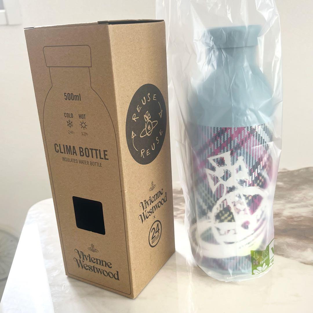 【新品】Vivienne Westwood オーブ チェック柄 タンブラー 水筒