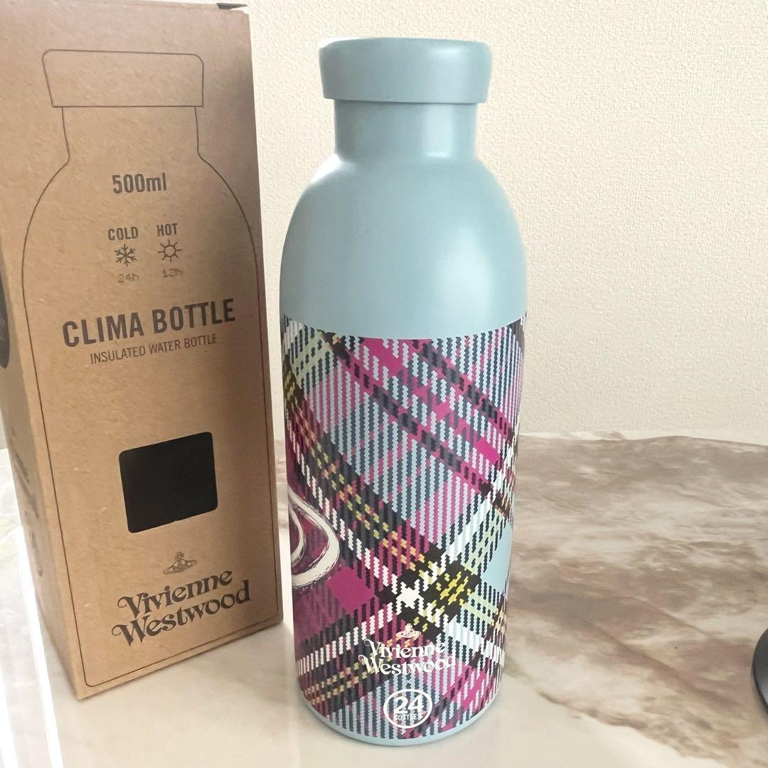 【新品】Vivienne Westwood オーブ チェック柄 タンブラー 水筒