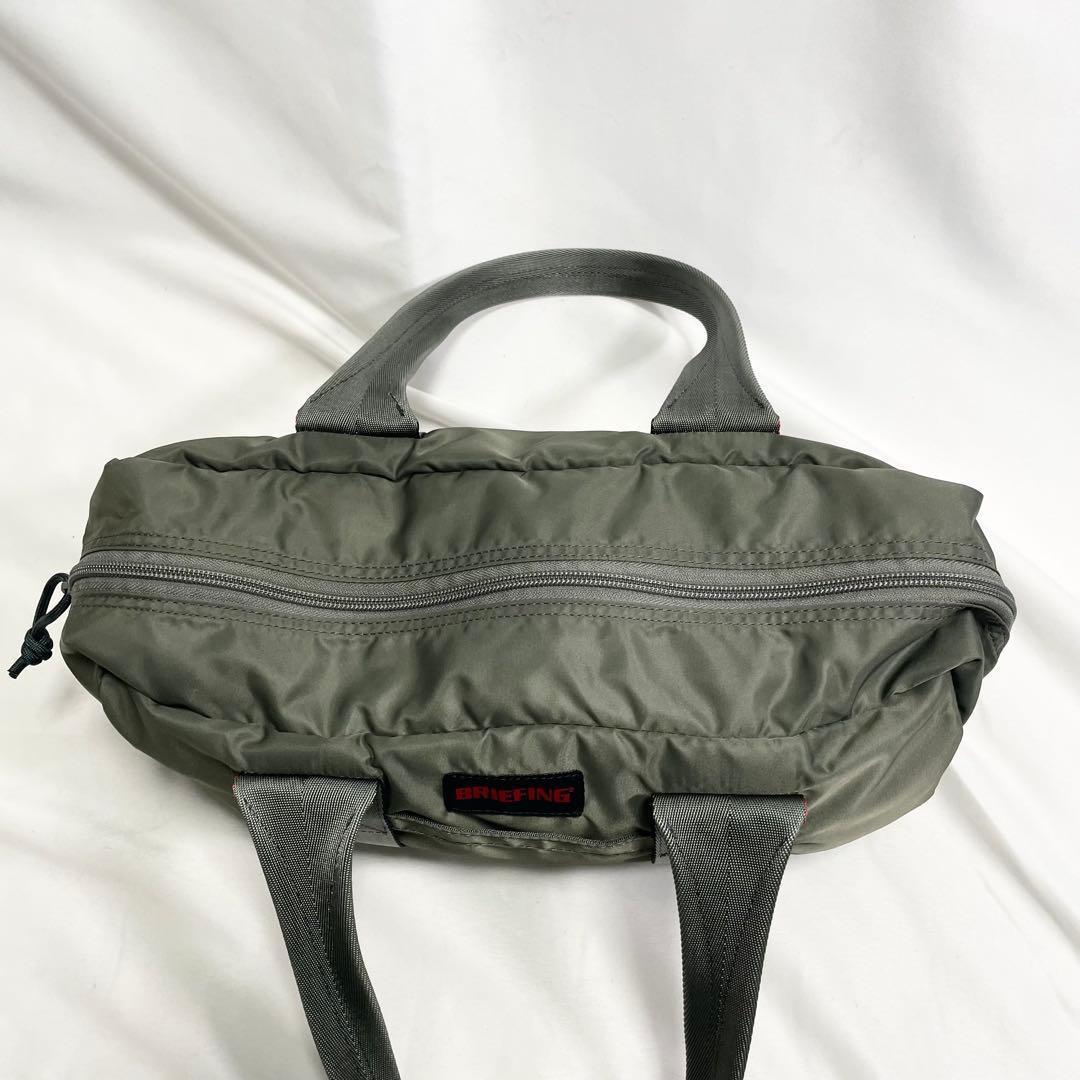 ブリーフィング ビームス コラボ ボストンバッグ ロゴ　大容量 多機能 緑