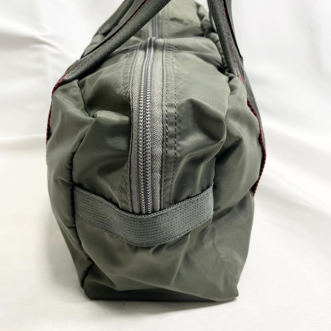 ブリーフィング ビームス コラボ ボストンバッグ ロゴ　大容量 多機能 緑