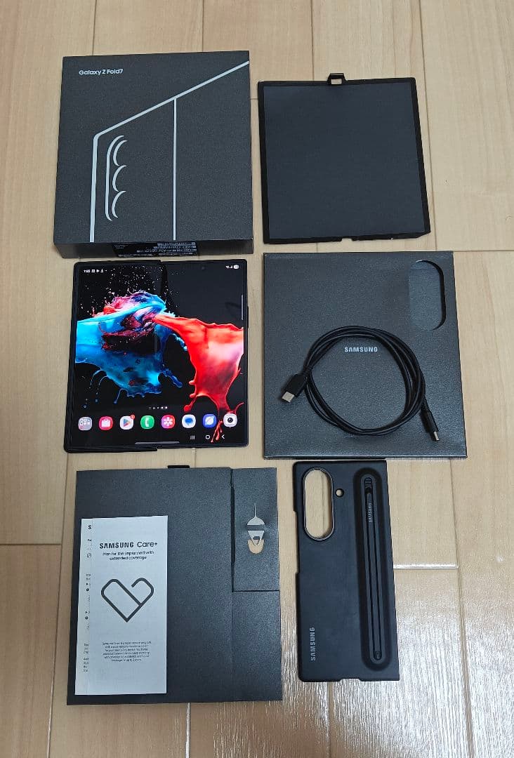 Samsung Galaxy Z Fold7 ジェットブラック