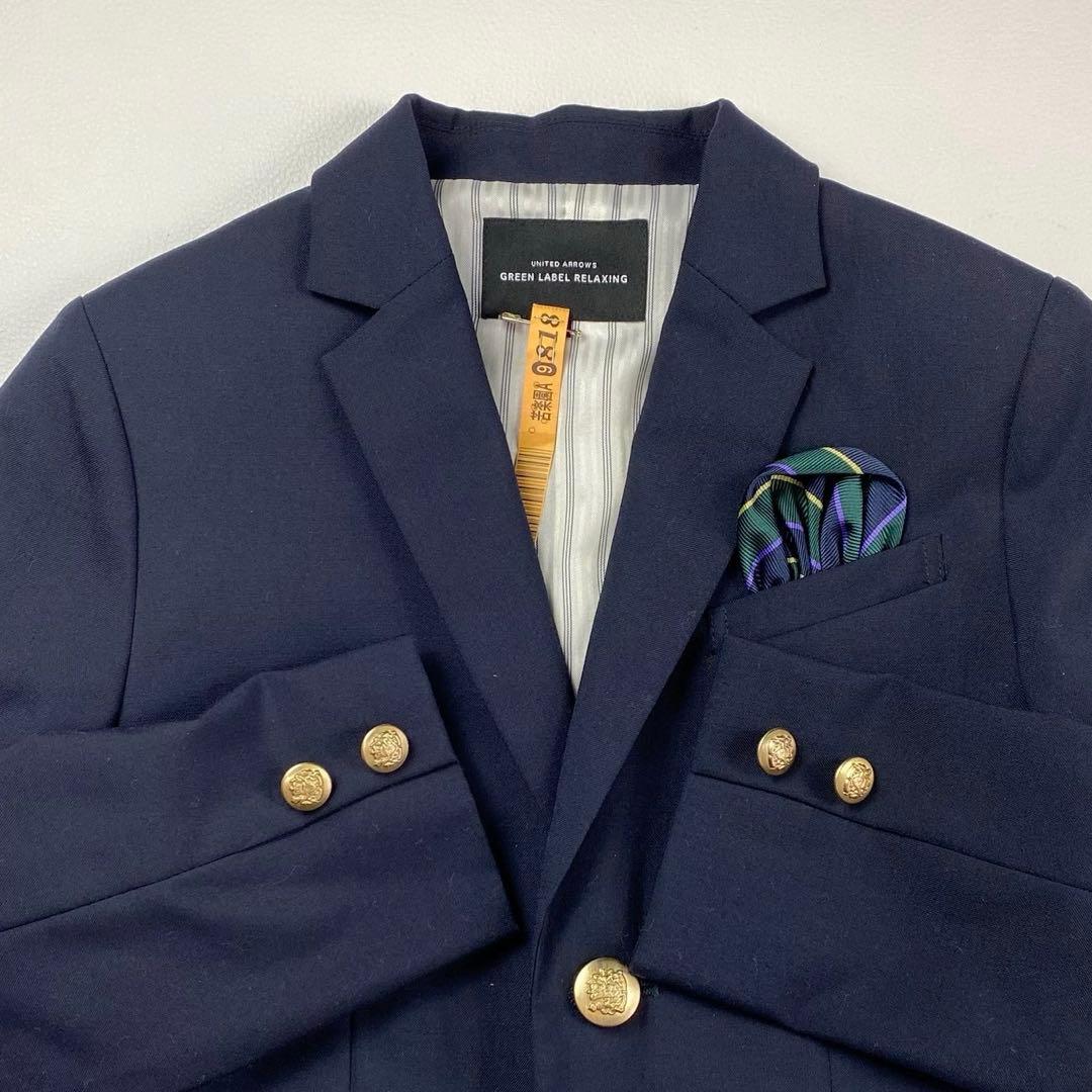 美品✨グリーンレーベルリラクシング　フォーマルスーツ5点　125 卒園式 入学式