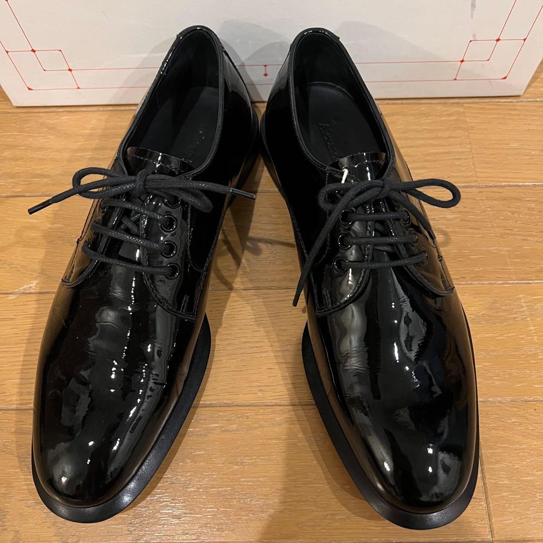 未使用　イタリア製　Alexander McQUEEN 超高級レザーシューズ