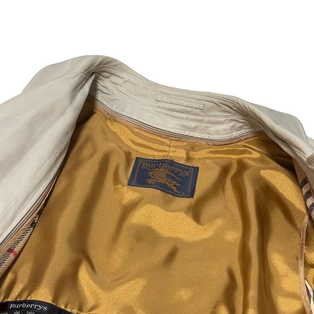 バーバリーズ　ステンカラーコート　ノバチェック　ライナー　ベージュ　9AR
