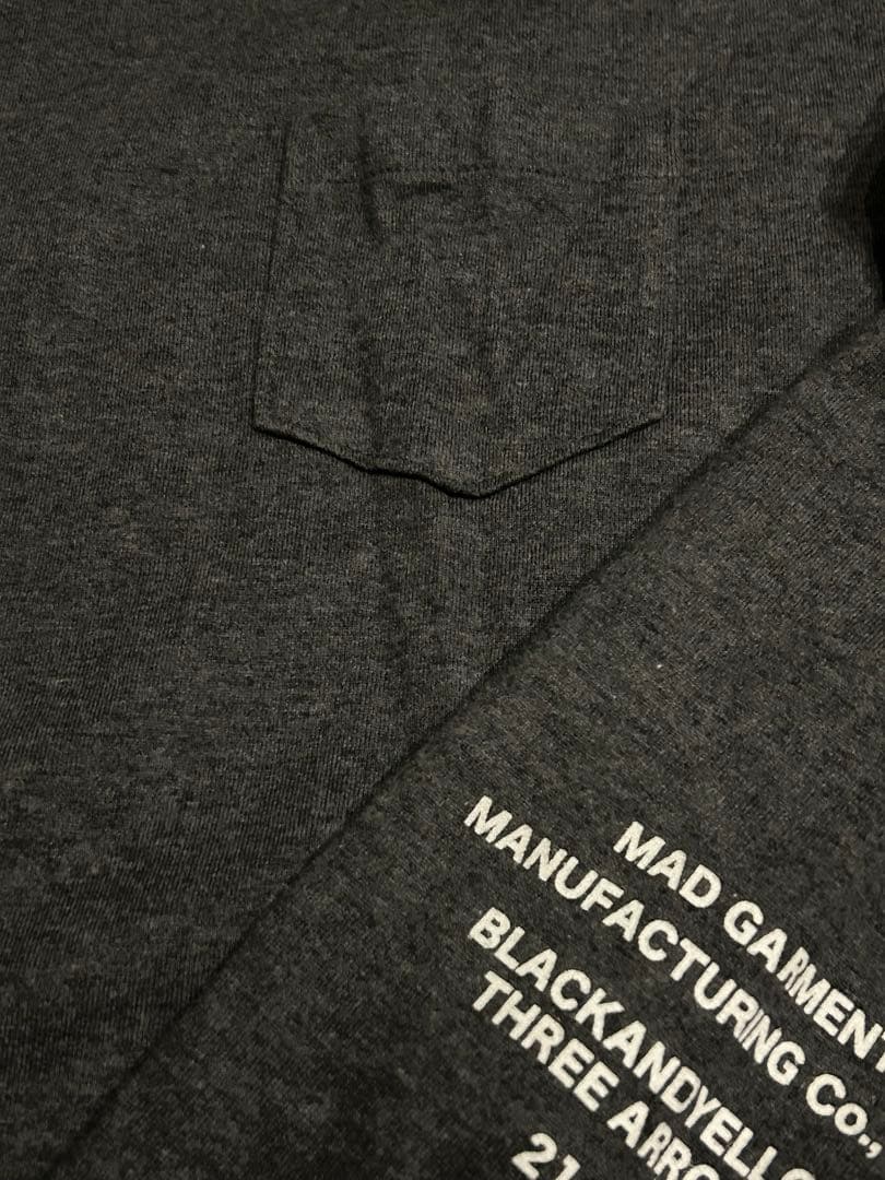 RATS ラッツ　POCKET L/S TEE 新品　Ｌ　チャコール　キムタク