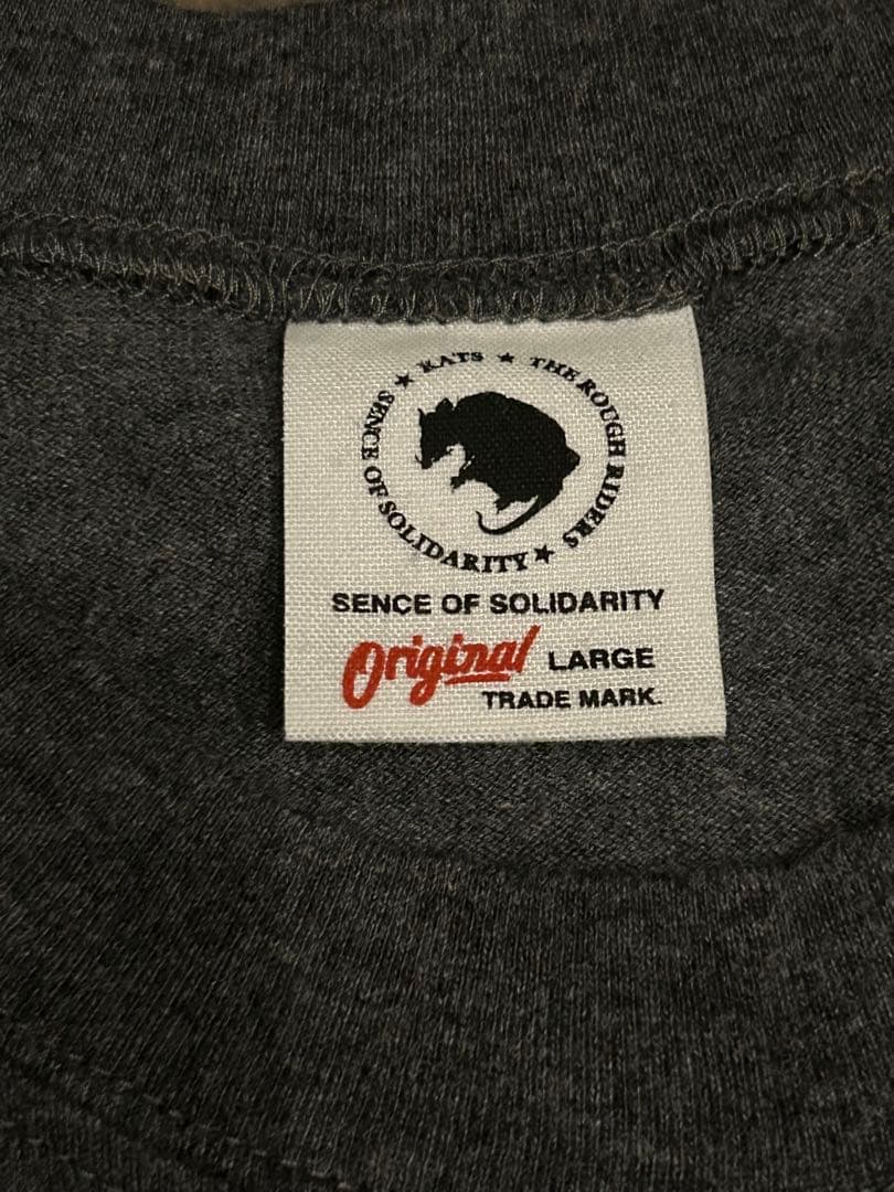 RATS ラッツ　POCKET L/S TEE 新品　Ｌ　チャコール　キムタク