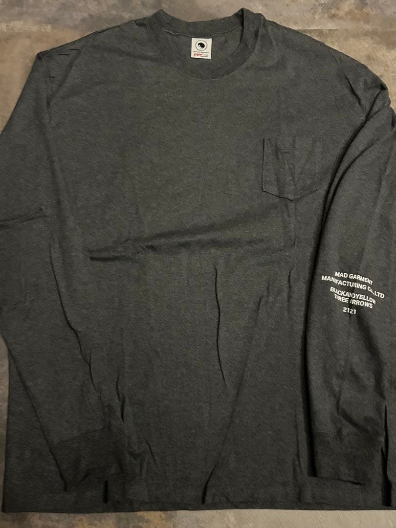 RATS ラッツ　POCKET L/S TEE 新品　Ｌ　チャコール　キムタク