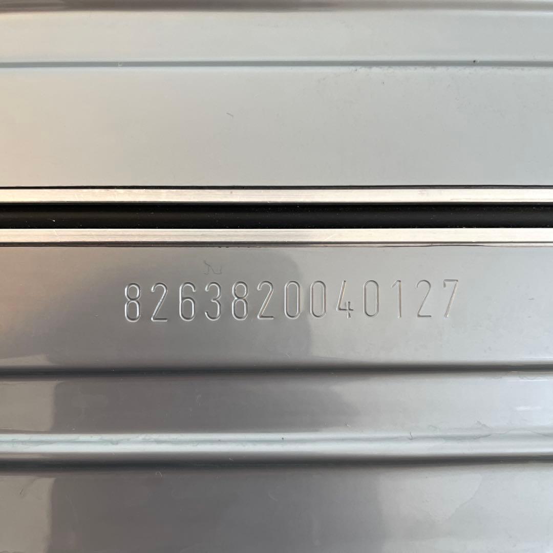 【美品】RIMOWA Samba ビューティーケース グレー 18L 廃盤