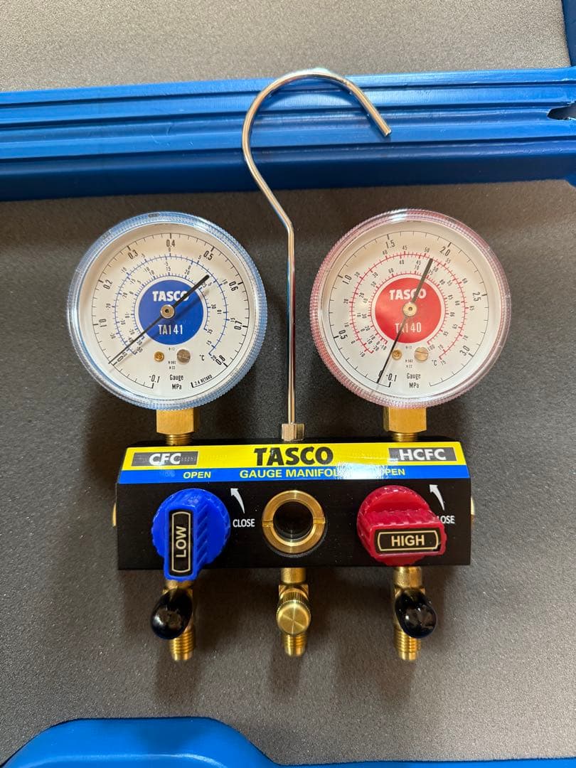 TASCO 圧力計セット 取扱説明書付き