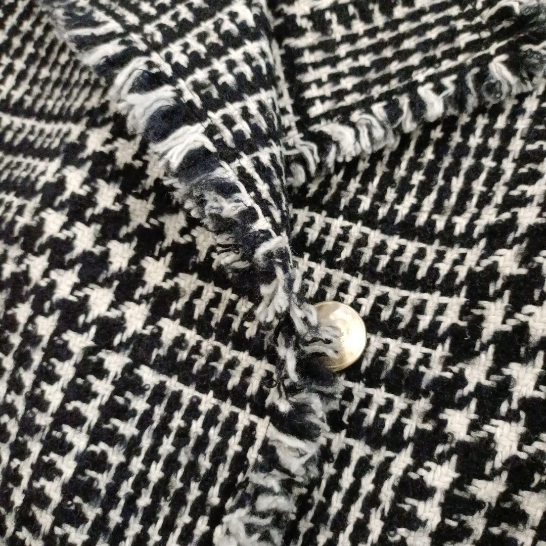 新品タグ付きノーリーズsophi 千鳥格子　ジャケット　金ボタン