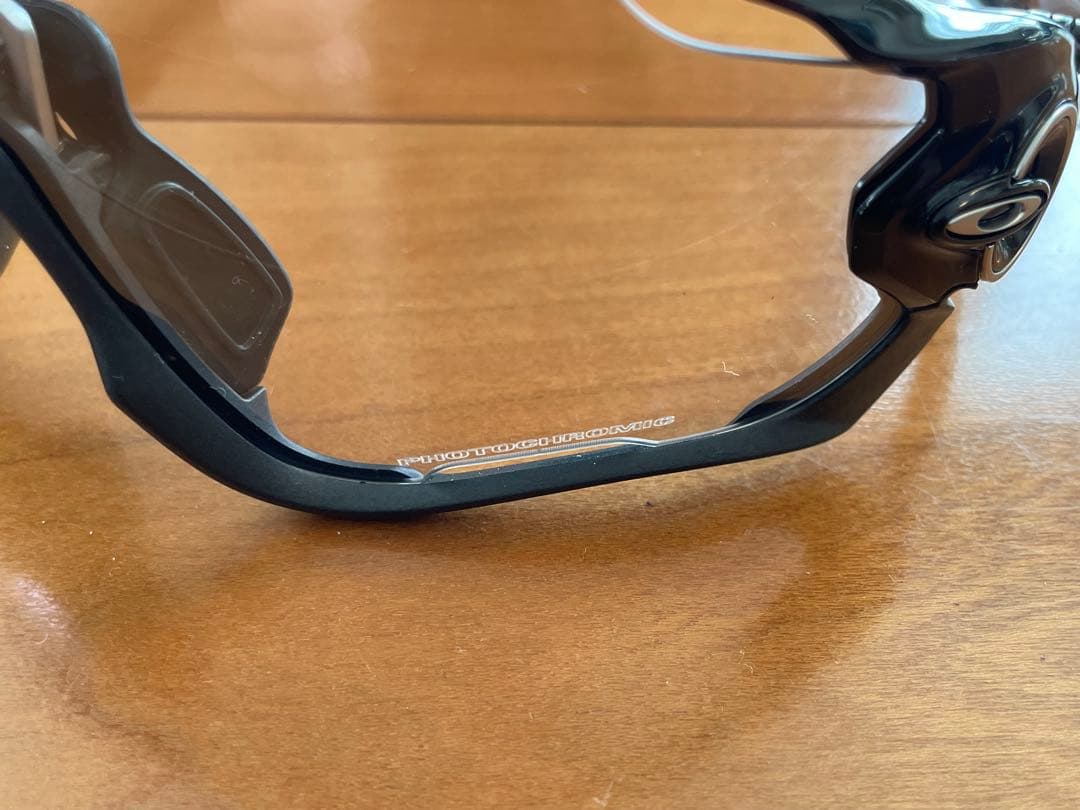 未使用 Oakley Jawbreaker ポリッシュブラック/クリア調光