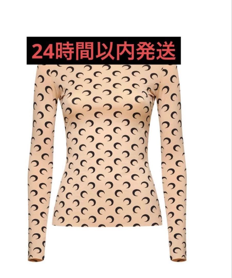 MARINE SERRE マリーンセル ベージュ　S 長袖