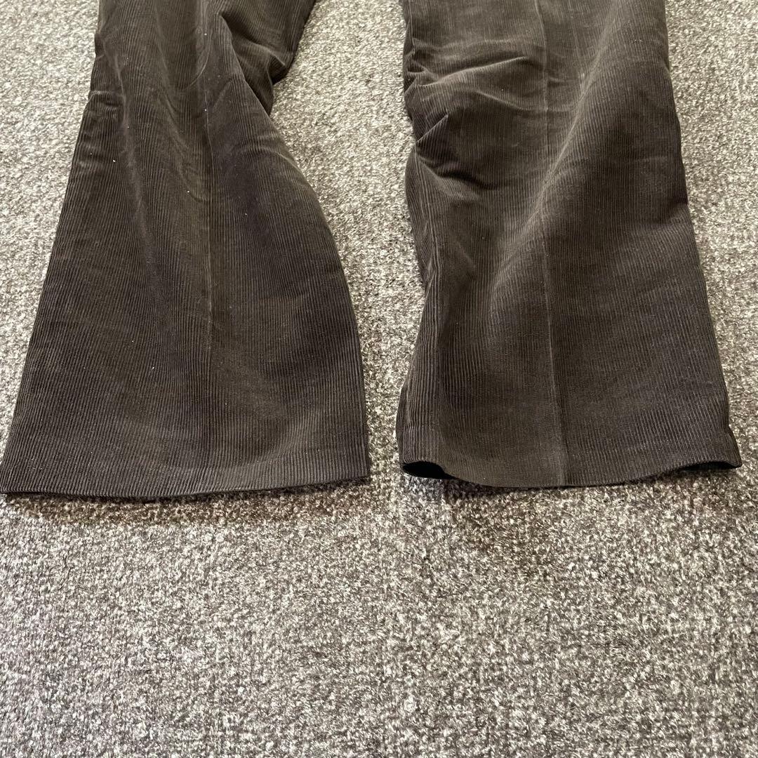 ディッキーズ　コーデュロイパンツ　USA製　タロンジップ　ダークブラウン