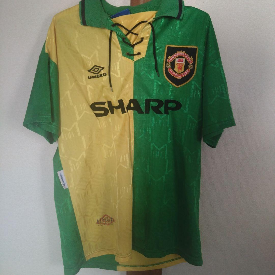 激レア　マンチェスターユナイテッド　92〜94年サードユニフォームパンツセット