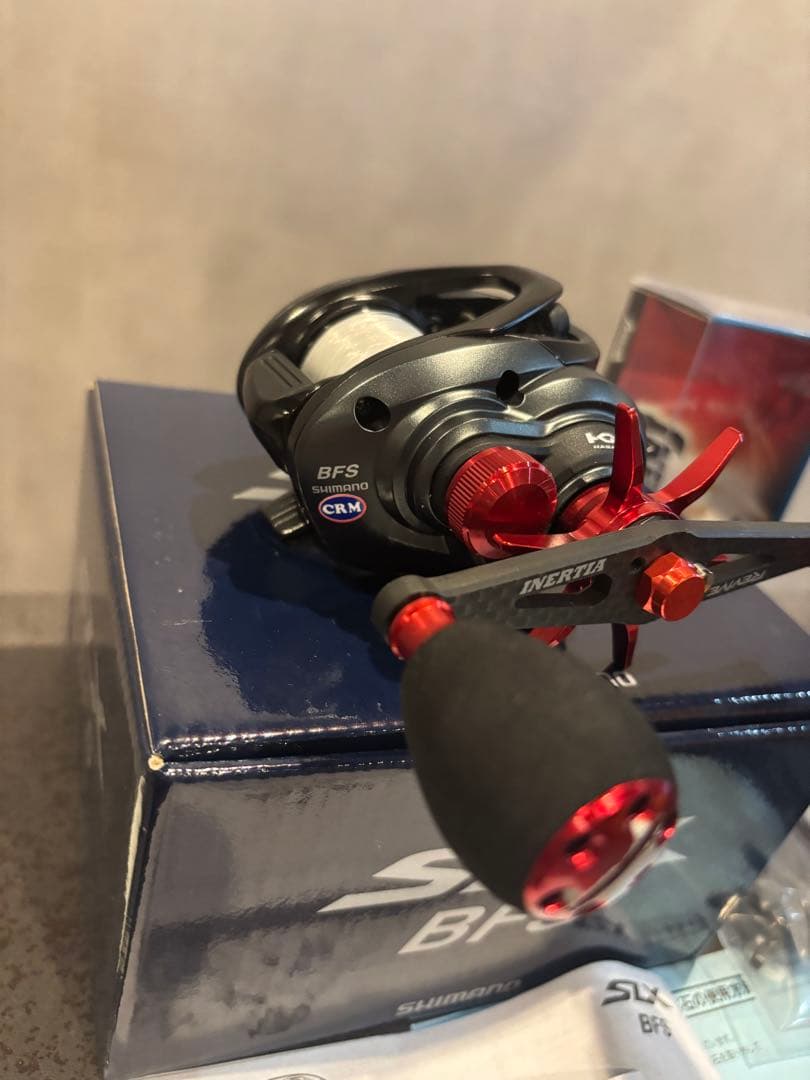 SHIMANO SLX BFS セントラルオリジナルカスタムチューンドリール美品