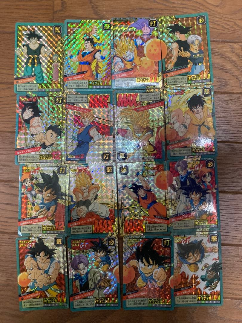 P*a様 ドラゴンボール　カードダス　15弾 16弾 繋がる神龍 16枚セット