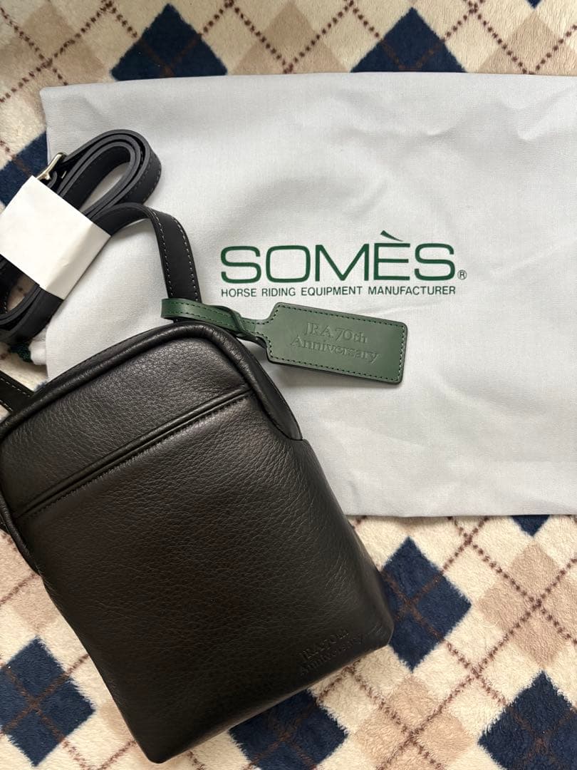 SOMES SADDLE キャバレッティ ショルダーバッグ S JRA70周年