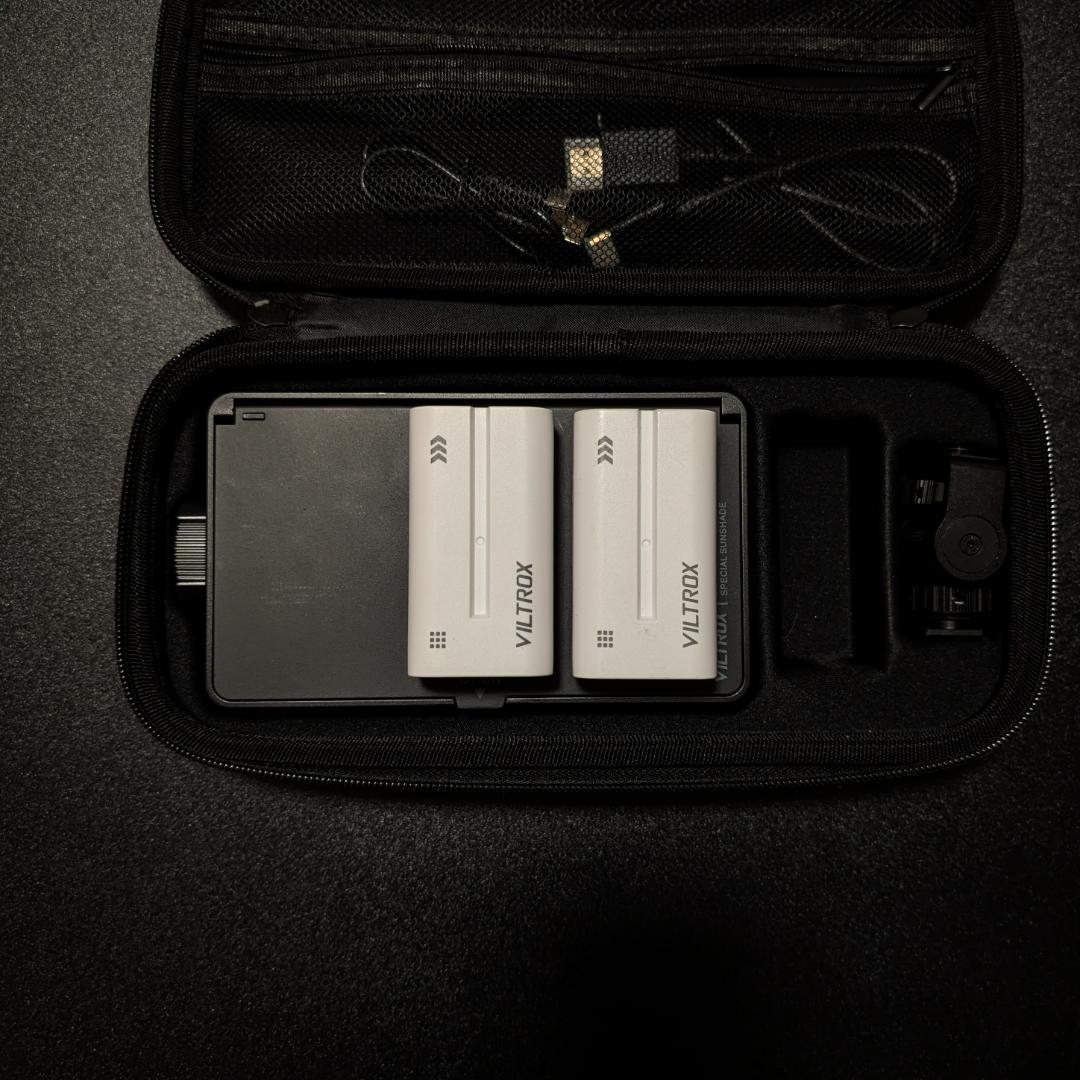 【美品】VILTROX DC-550 Pro + 別売りバッテリー + 充電器