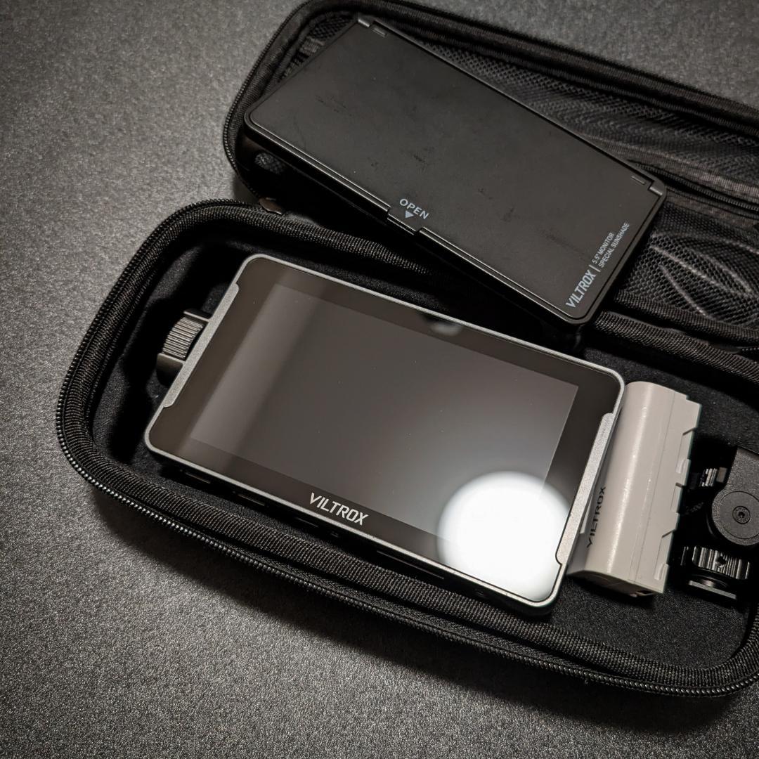 【美品】VILTROX DC-550 Pro + 別売りバッテリー + 充電器