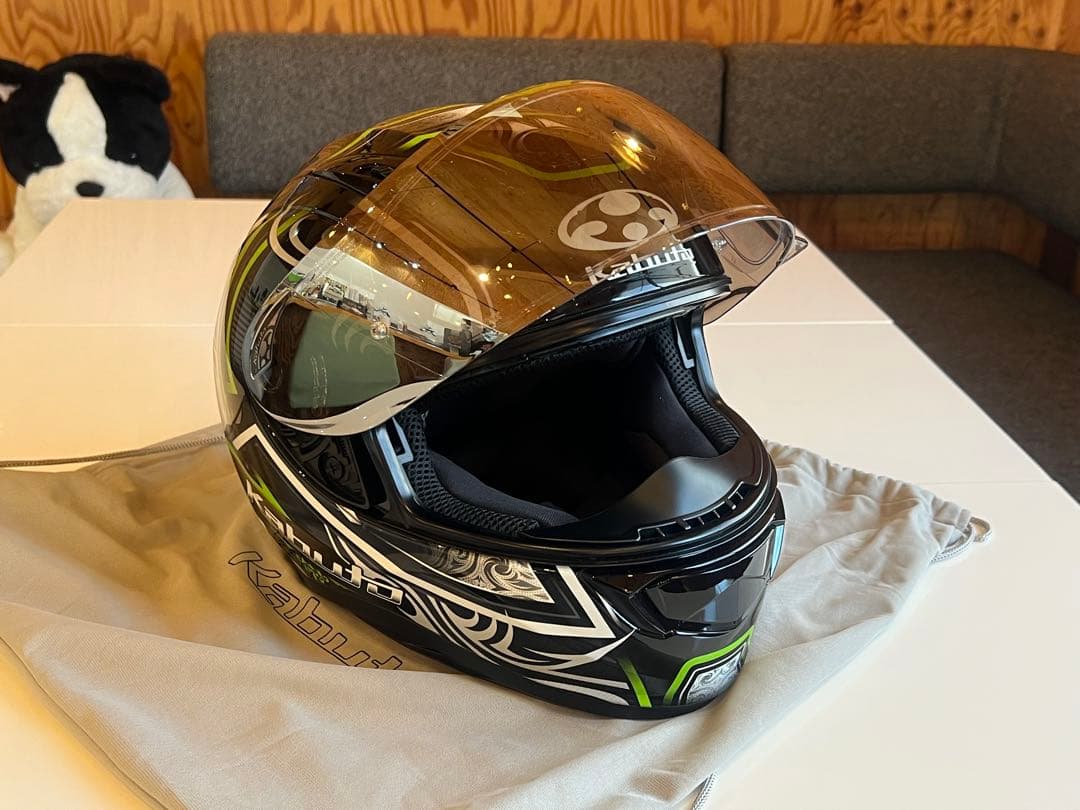 マ*ツ様 中古美品！OGK Kabuto KAMUI Ⅲ KAMUI-3 ミラー