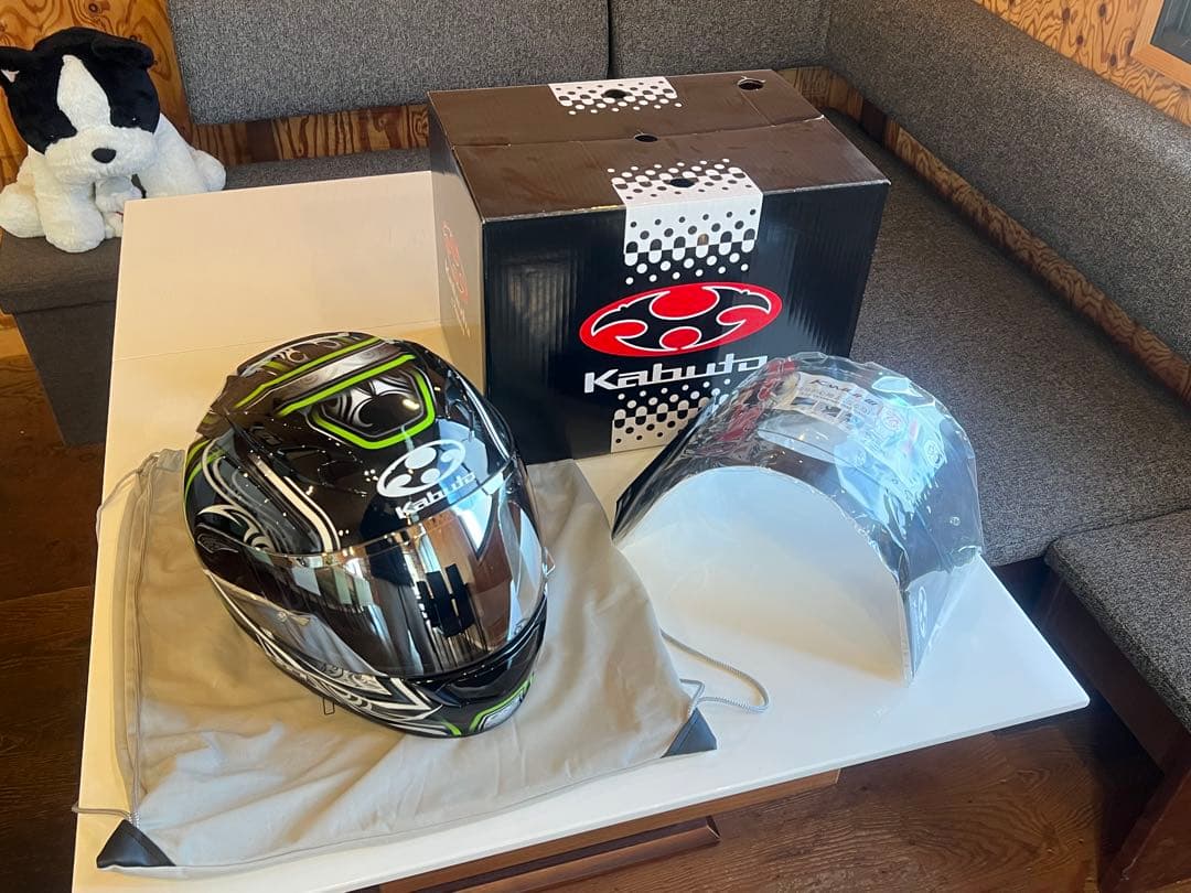 マ*ツ様 中古美品！OGK Kabuto KAMUI Ⅲ KAMUI-3 ミラー