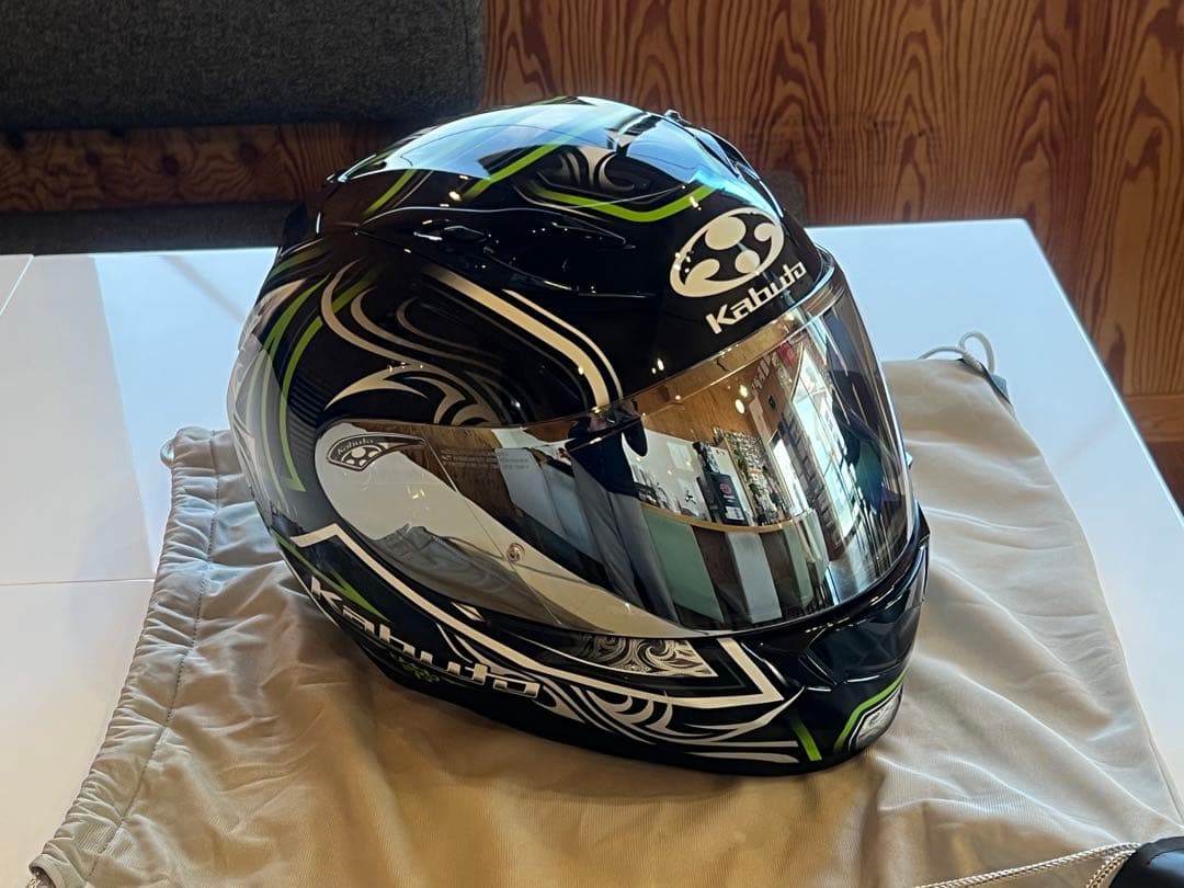 マ*ツ様 中古美品！OGK Kabuto KAMUI Ⅲ KAMUI-3 ミラー